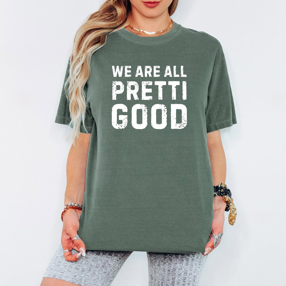 Comfort Colors® We Are All Pretti Good Unisex Shirt, Long Sleeve, Justice for Alex Pretty Tee, Human Rights Solidarity Shirt, Activism Tee