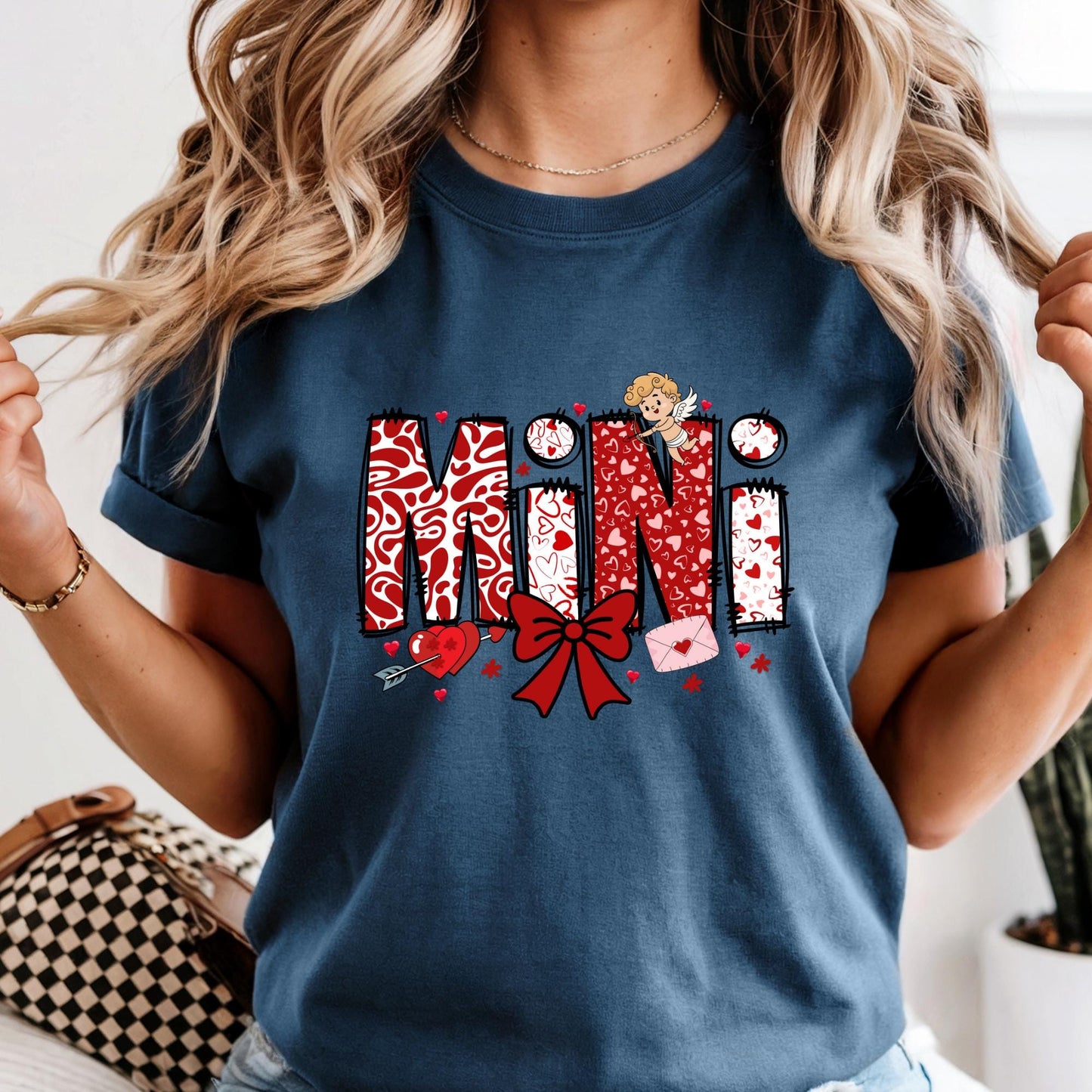 Comfort Colors® Mama Gigi Nana Matching Shirt - Long Sleeve Shirts Valentines Day Gift Coquette Mama Outfit