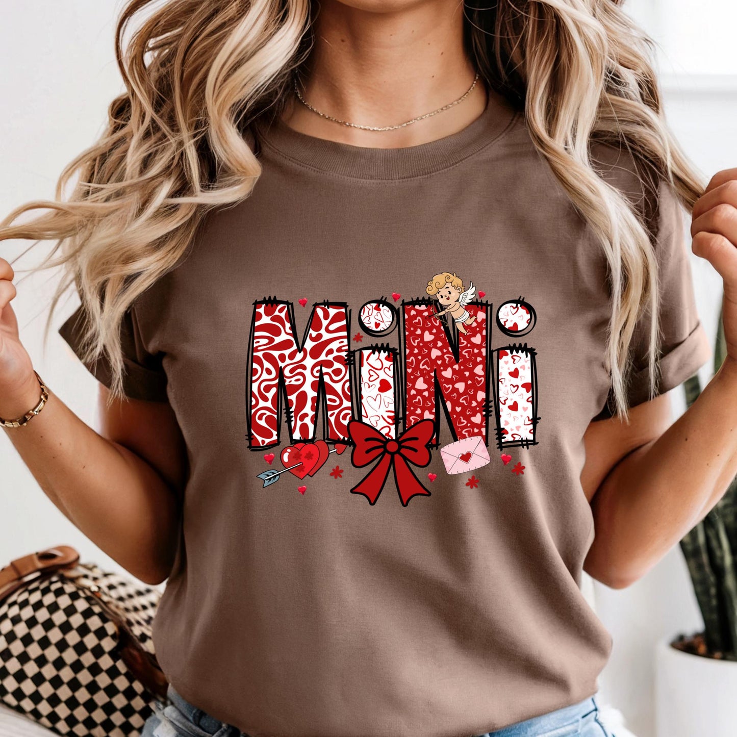 Comfort Colors® Mama Gigi Nana Matching Shirt - Long Sleeve Shirts Valentines Day Gift Coquette Mama Outfit