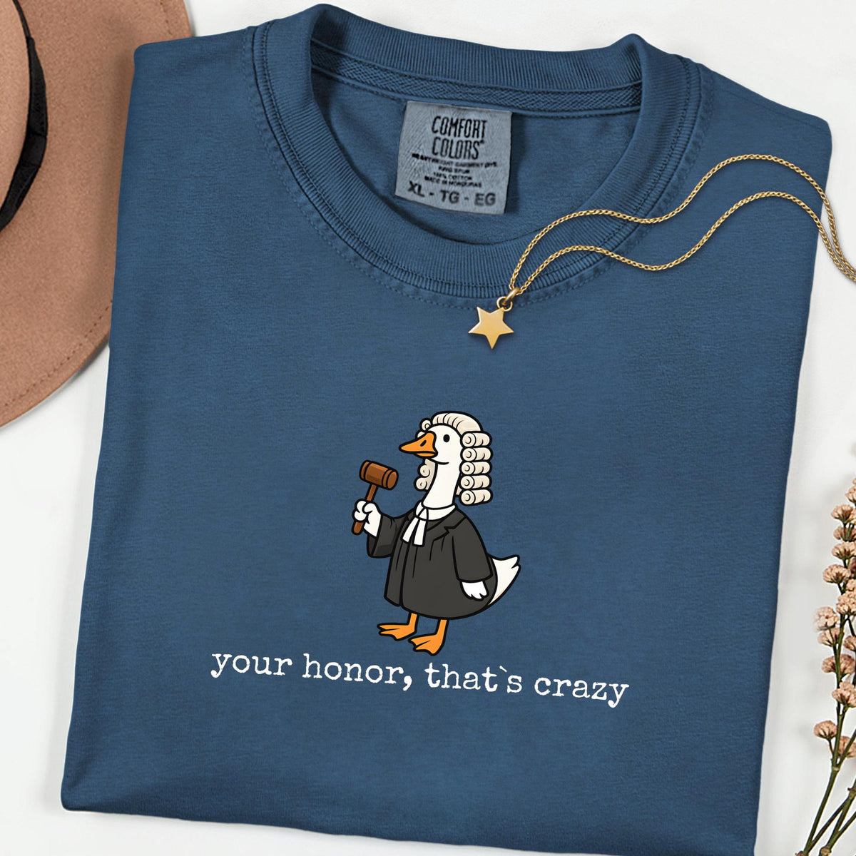 Funny Lawyer Comfort Colors® Shirt, Law School Graduate Gift, Silly Lawyer Tee, Motivational Attorney Graphic Shirt