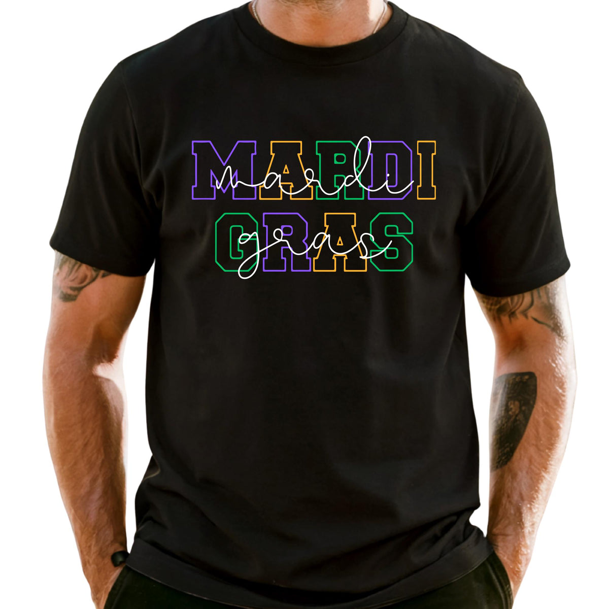 Mardi Gras Fat Tuesday Carnival Comfort Colors® T-Shirt