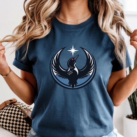 Minnesota Resistance Shirt, Comfort Colors® MN State Bird Loon Resistance T-shirt, Political Protest Tee, Minnesota Loon Starbird Shirts