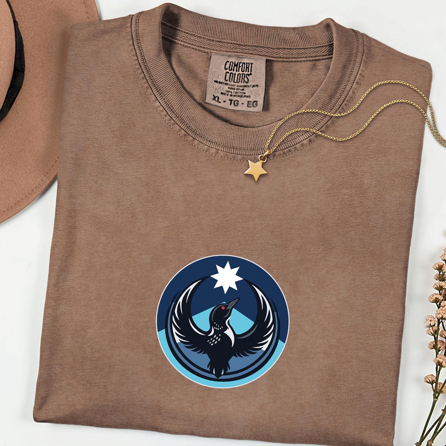 Comfort Colors® Minnesota Resistance Shirt, MN State Bird Loon Star Tee, Political Protest T-Shirt, Social Justice Activism Apparel