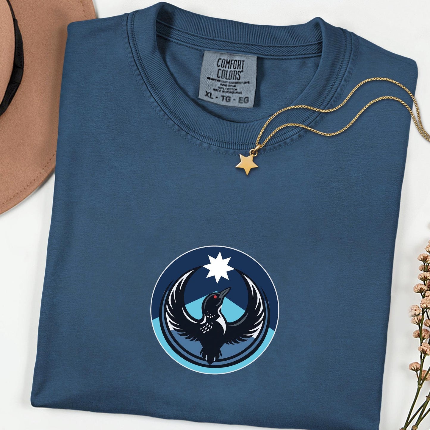 Comfort Colors® Minnesota Resistance Shirt, MN State Bird Loon Star Tee, Political Protest T-Shirt, Social Justice Activism Apparel
