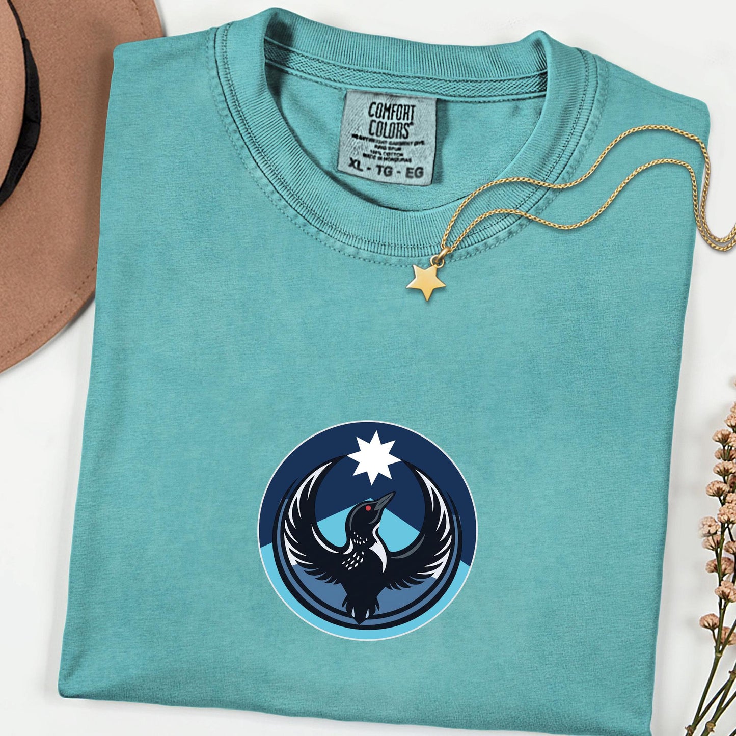 Comfort Colors® Minnesota Resistance Shirt, MN State Bird Loon Star Tee, Political Protest T-Shirt, Social Justice Activism Apparel
