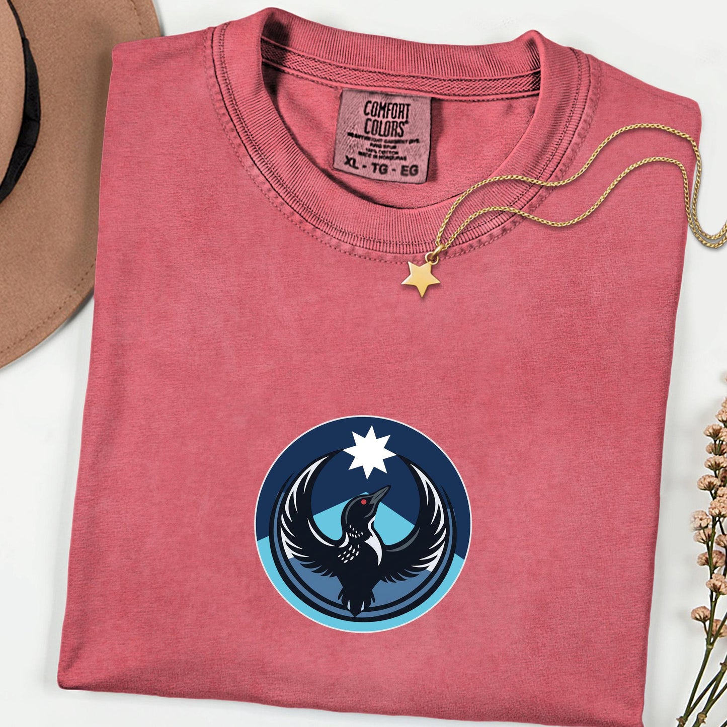Comfort Colors® Minnesota Resistance Shirt, MN State Bird Loon Star Tee, Political Protest T-Shirt, Social Justice Activism Apparel