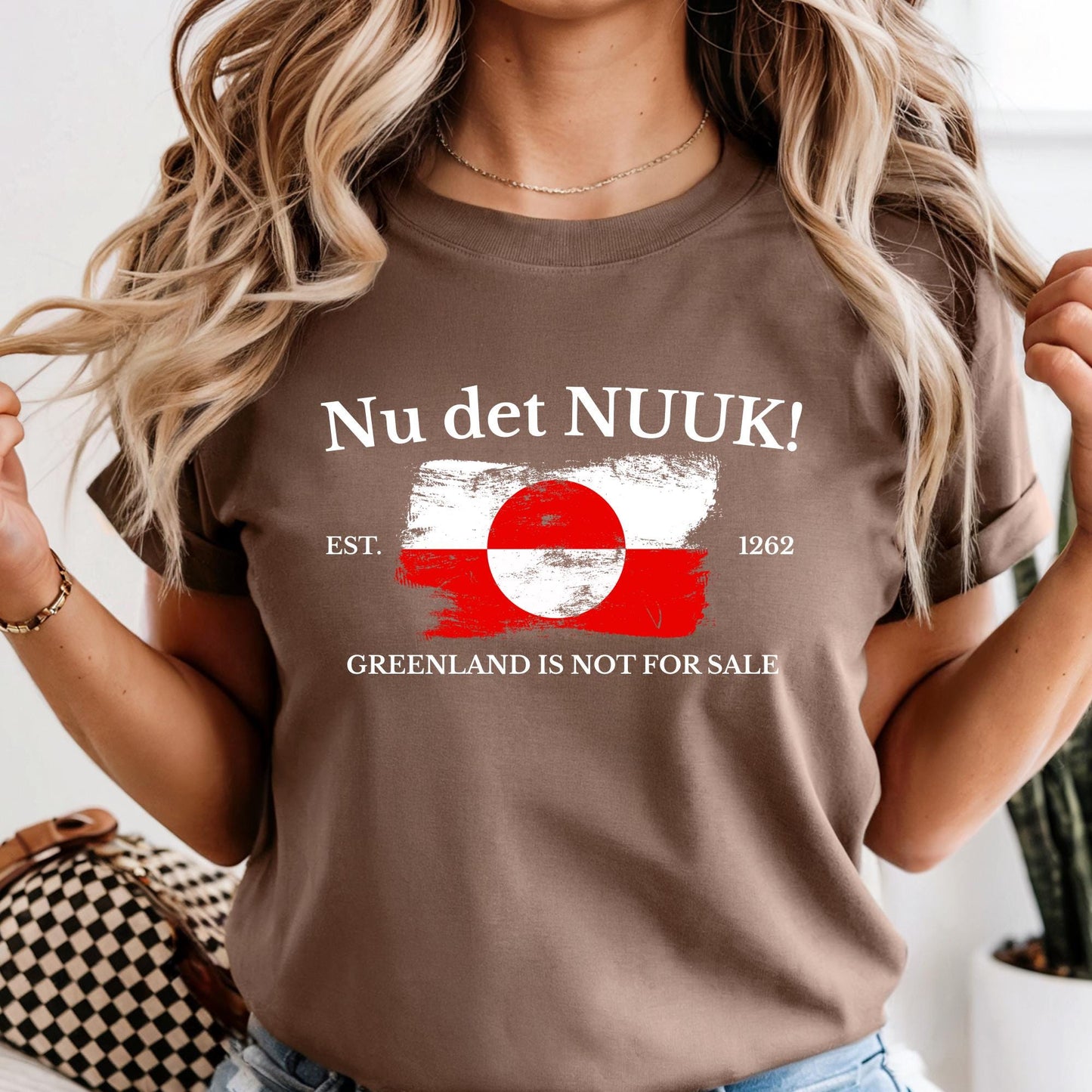 Comfort Colors® Nu Det Nuuk! Shirt - Greenland is not For Sale T-shirt - Proud Greenlandian Tee