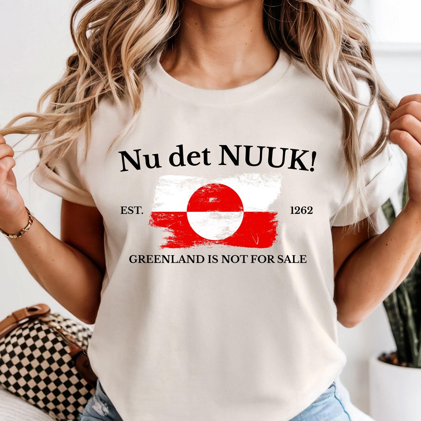 Comfort Colors® Nu Det Nuuk! Shirt - Greenland is not For Sale T-shirt - Proud Greenlandian Tee