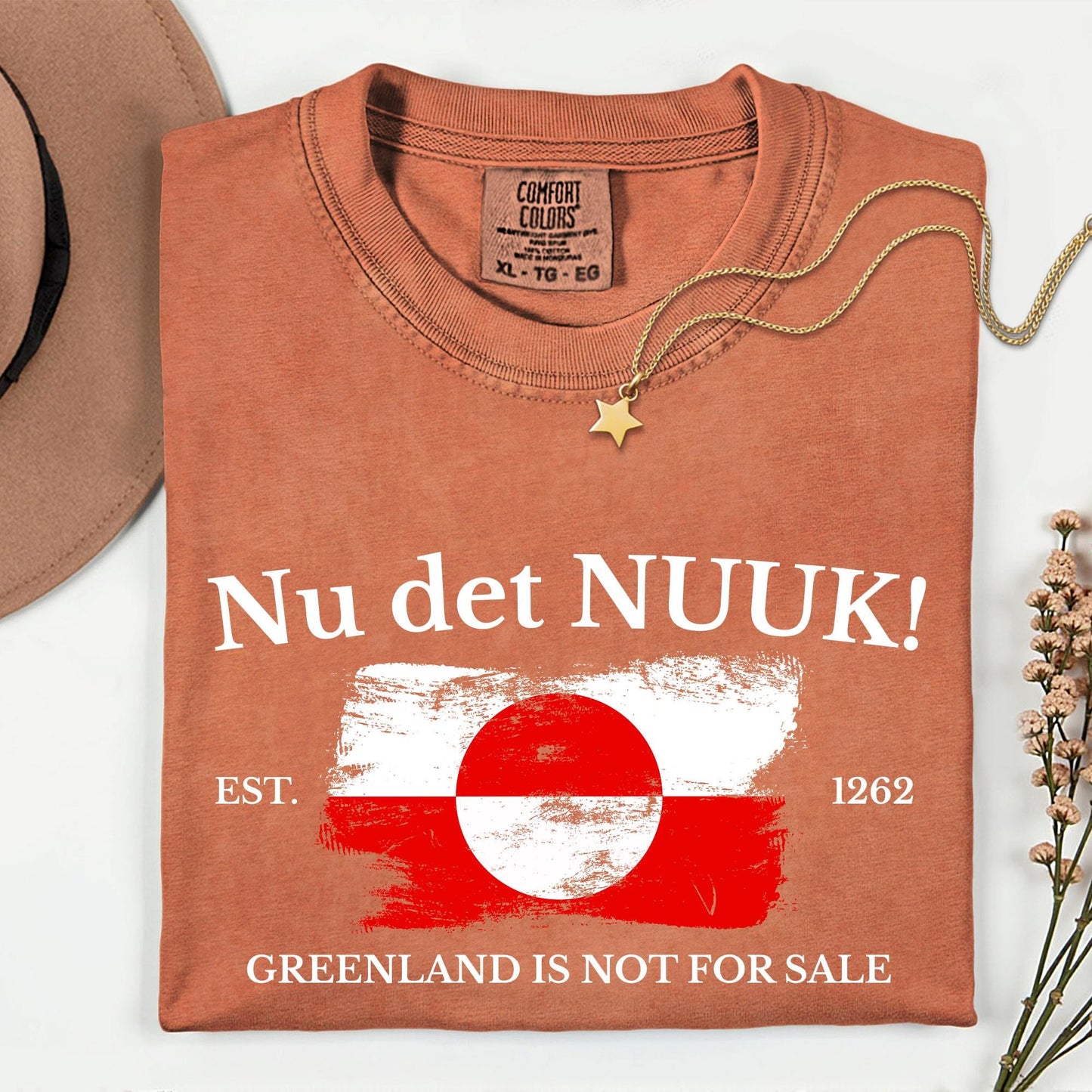 Comfort Colors® Nu Det Nuuk! Shirt - Greenland is not For Sale T-shirt - Proud Greenlandian Tee