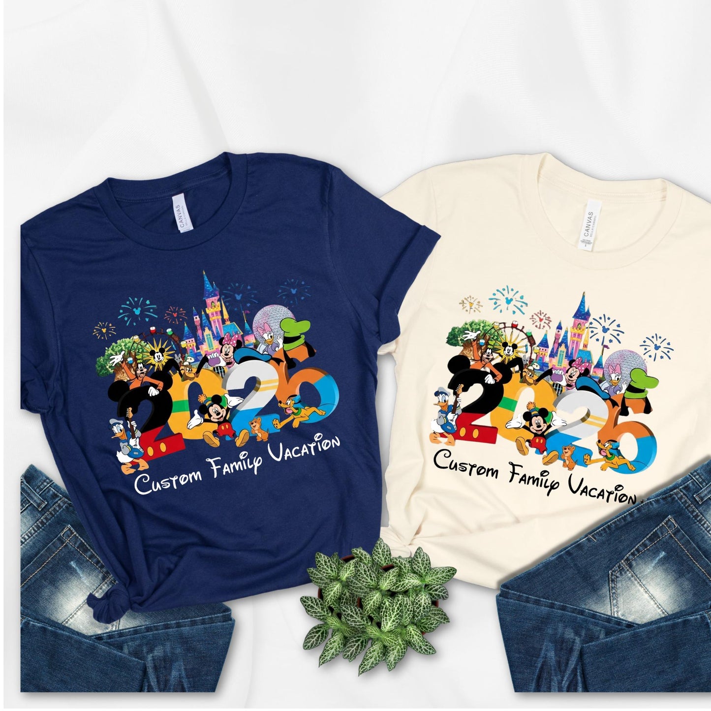 Custom Disney Trip 2026 Shirt - Disney Family Vacation Shirt, Family Matching Shirts, Disney World Family Tee 2026