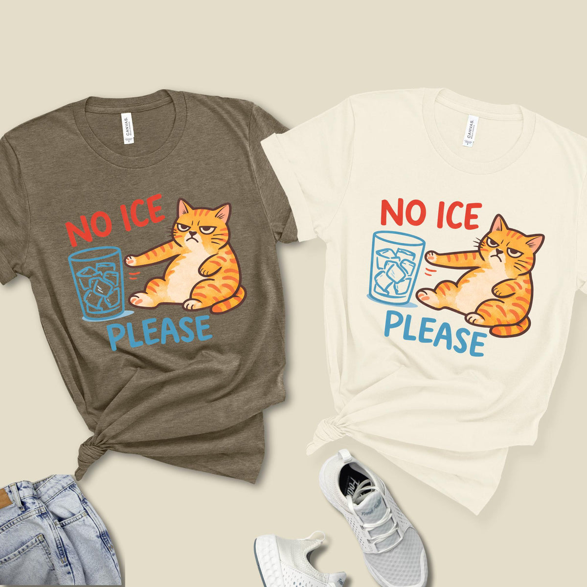 No ICE Please Cat Abolish ICE Social Justice T-Shirt