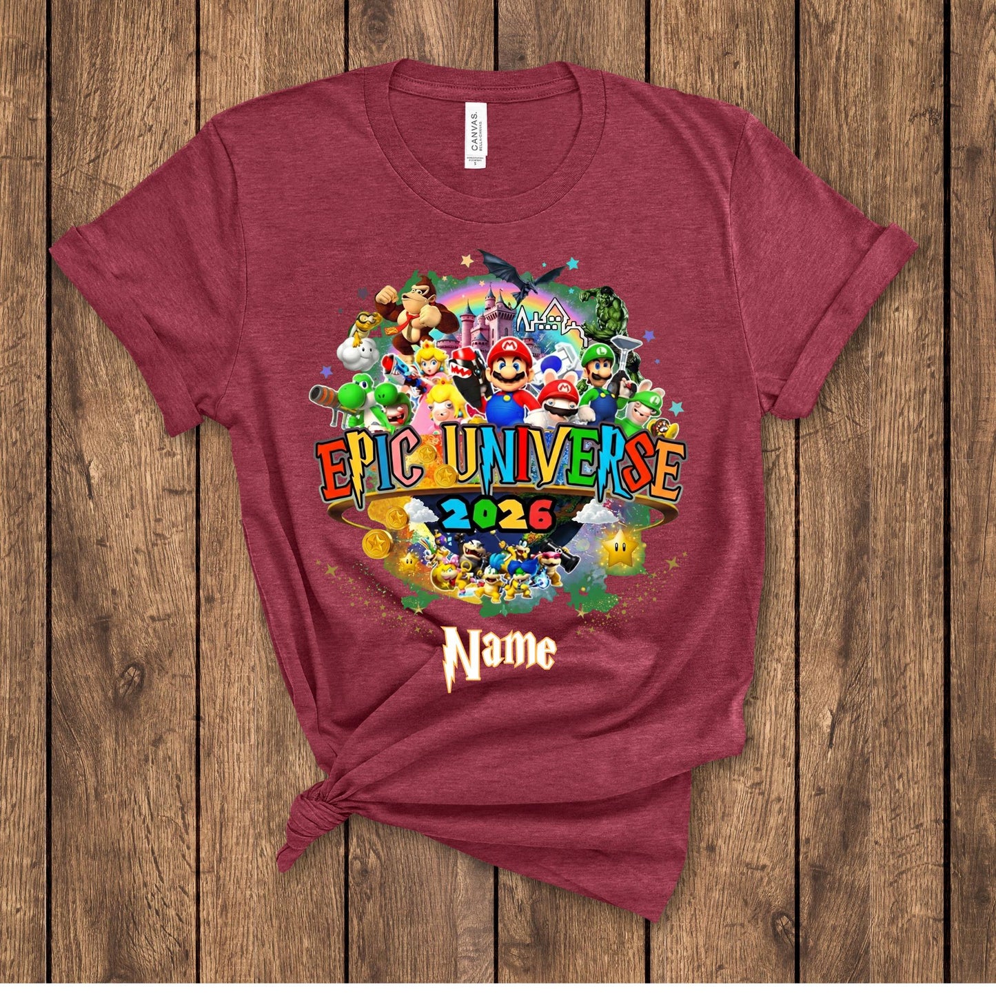 Custom Epic Universe 2026 Family Trip Shirt