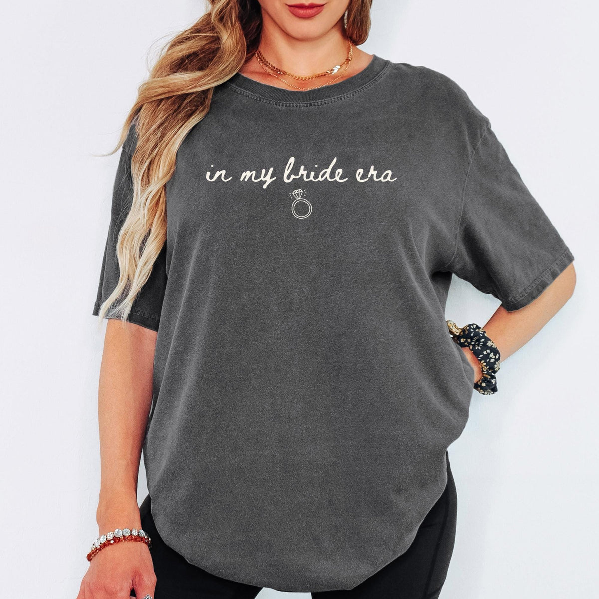 Comfort Colors® Bride Era Shirt, In My Bridal Era Tee, Bridesmaid Proposal Gift, Maid of Honor Shirt, Getting Ready Bridal Party Outfit
