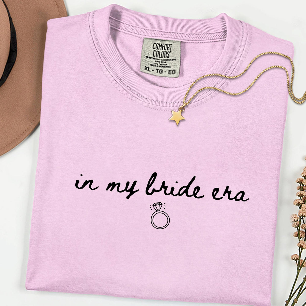 Comfort Colors® Bride Era Shirt, In My Bridal Era Tee, Bridesmaid Proposal Gift, Maid of Honor Shirt, Getting Ready Bridal Party Outfit