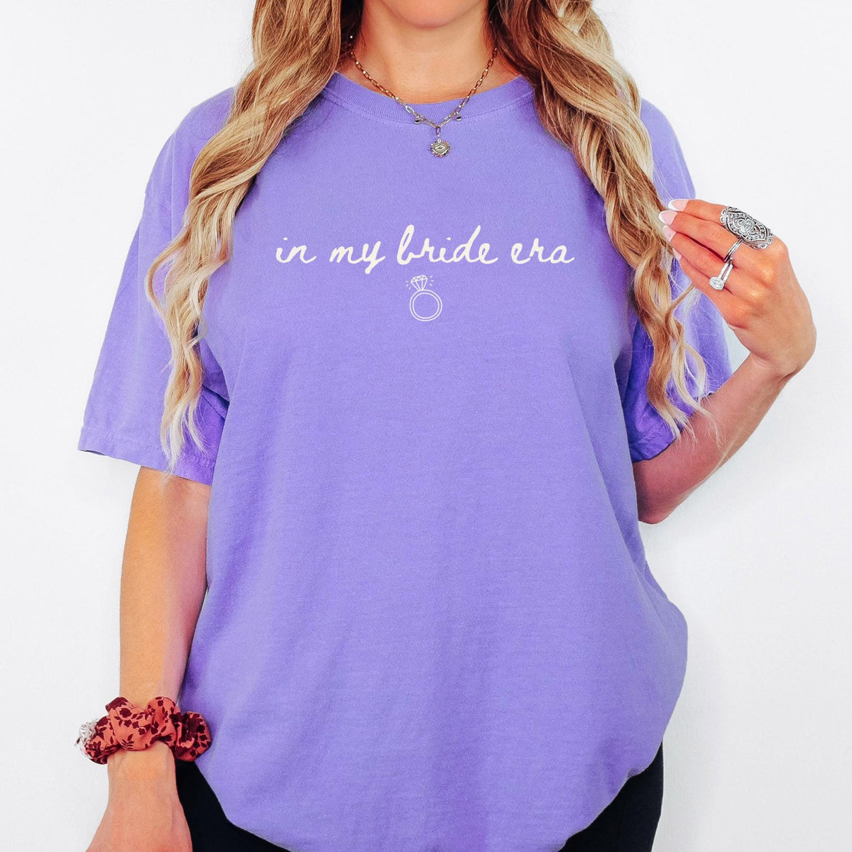 Comfort Colors® Bride Era Shirt, In My Bridal Era Tee, Bridesmaid Proposal Gift, Maid of Honor Shirt, Getting Ready Bridal Party Outfit