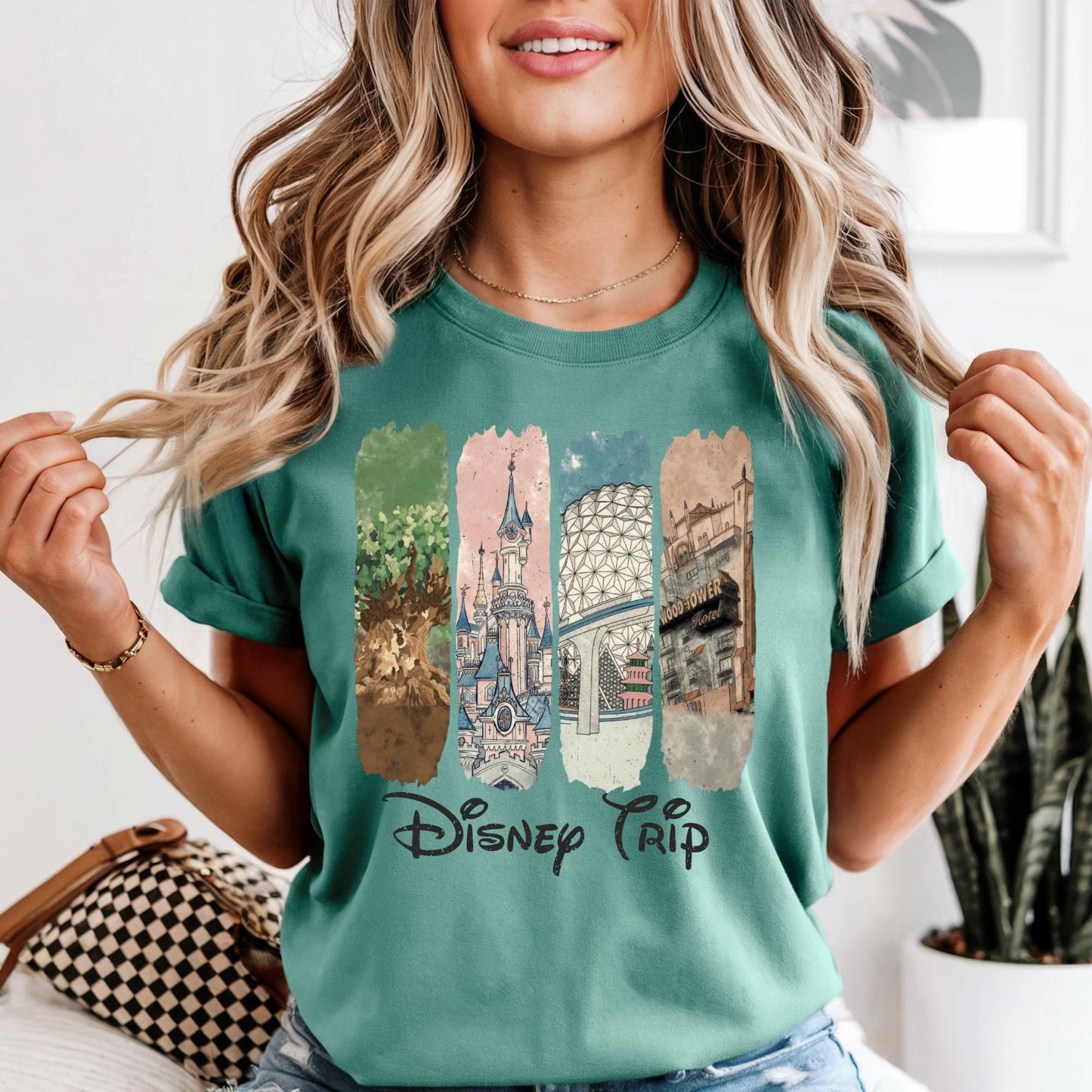 Vintage Disney Trip 2026 Family Shirts, Disney Castle Trip 2026 Shirt, Family Vacation 2026 Shirt, Disney Trip 2026 Shirt