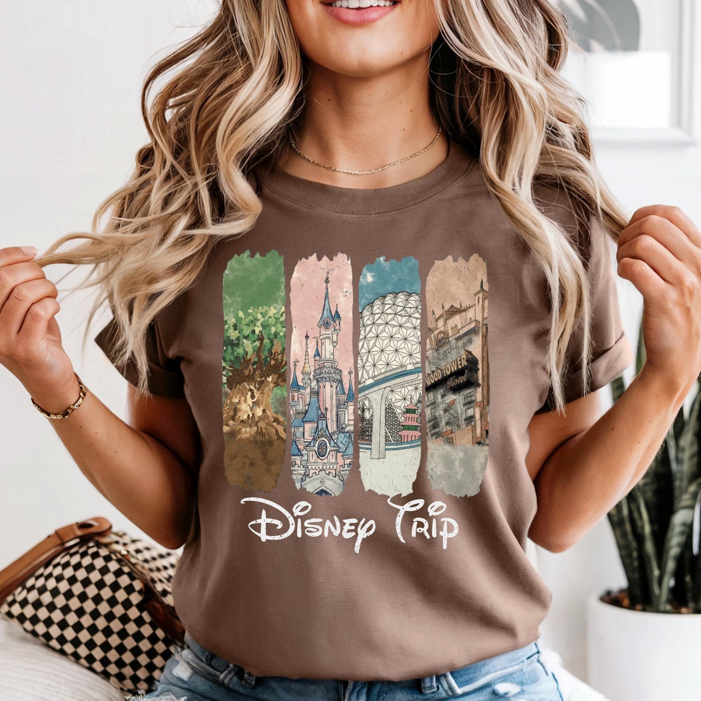 Vintage Disney Trip 2026 Family Shirts, Disney Castle Trip 2026 Shirt, Family Vacation 2026 Shirt, Disney Trip 2026 Shirt
