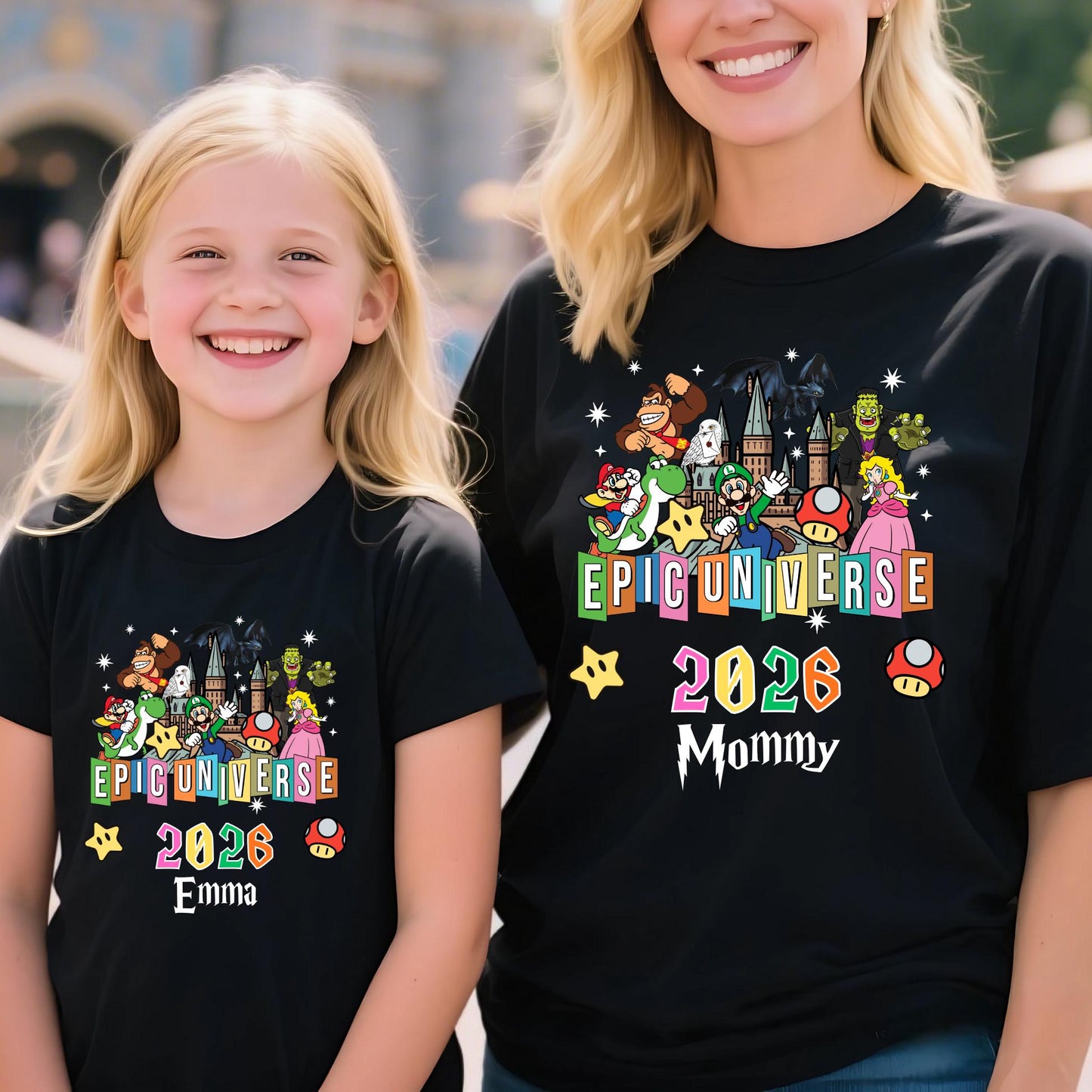 Custom Epic Universe Family Shirt 2026, Matching Universal Shirts Birthday Gift
