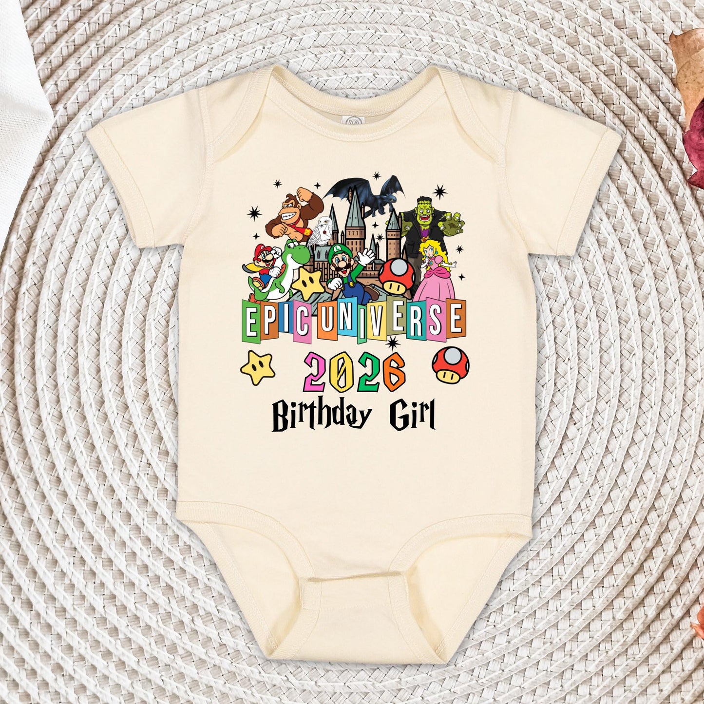 Custom Epic Universe Family Shirt 2026, Matching Universal Shirts Birthday Gift