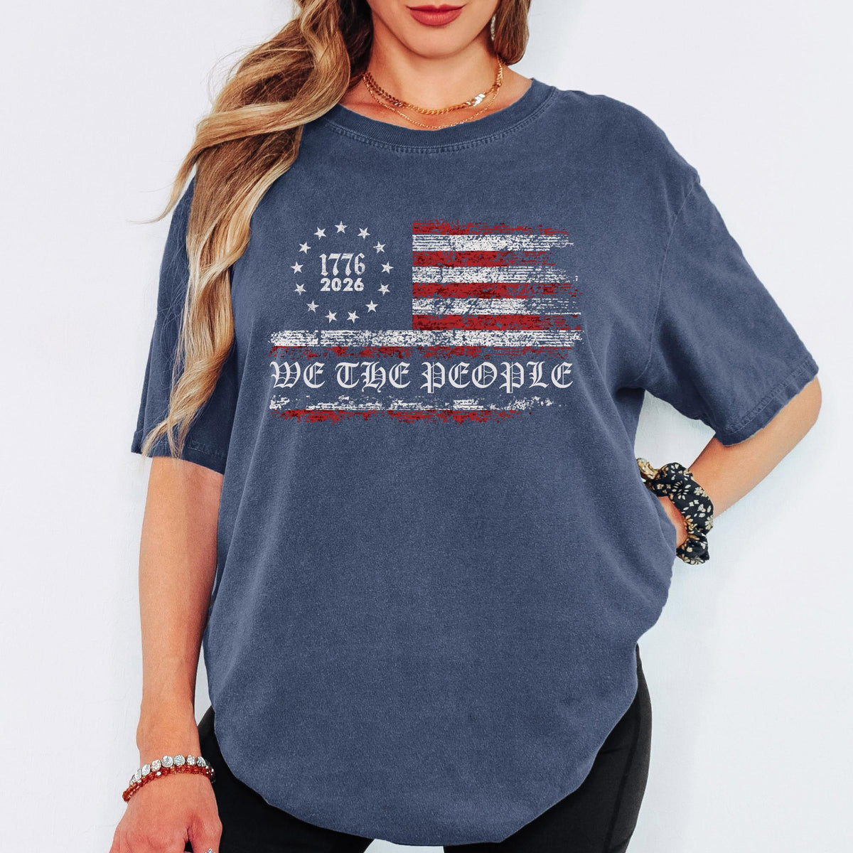 We The People Comfort Color Shirt, Independence USA Shirt, 1776 American Flag Tee, Freedom Graphic Shirt, Comfort Colors Unisex T Shirt