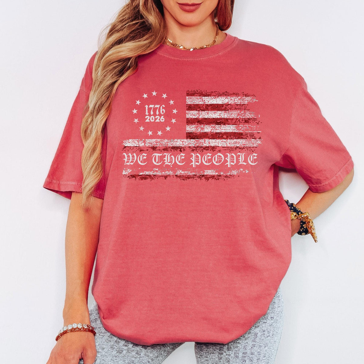 We The People Comfort Color Shirt, Independence USA Shirt, 1776 American Flag Tee, Freedom Graphic Shirt, Comfort Colors Unisex T Shirt