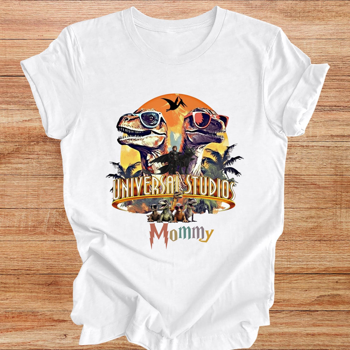 Personalized Universal Studios Family Shirt, Custom Jurassic Dinosaur Vacation Tee, Universal Orlando Mom Daddy Sis Bro T-shirt, Family Trip