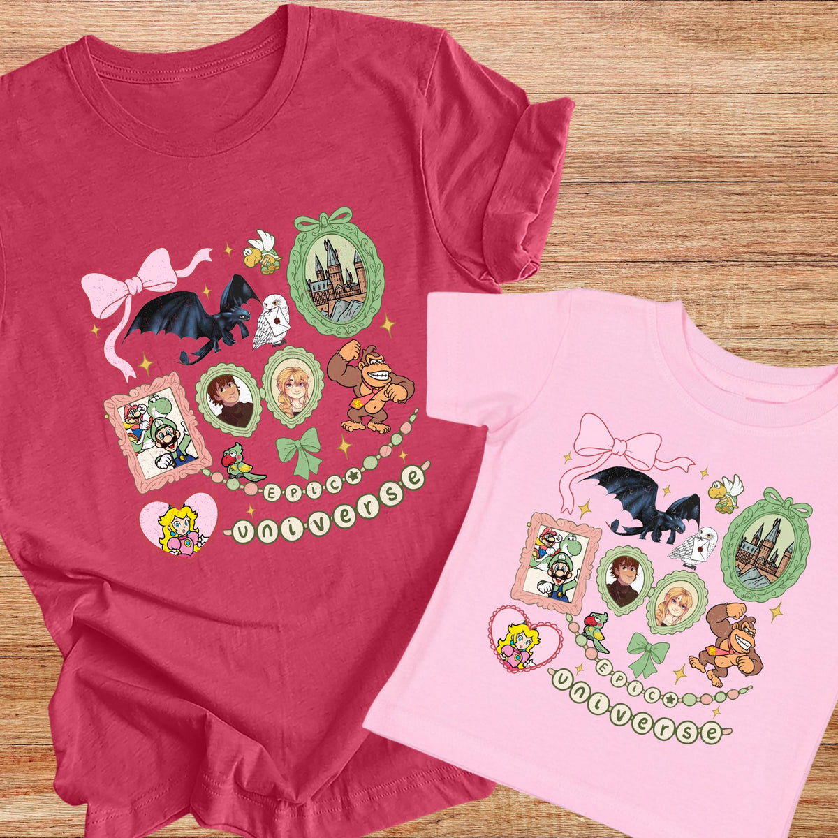 Personalized Epic Universe Family Shirt, Custom Vacation Tee, Universal Orlando Mommy Daddy Sis Bro Tshirt, Family Trip