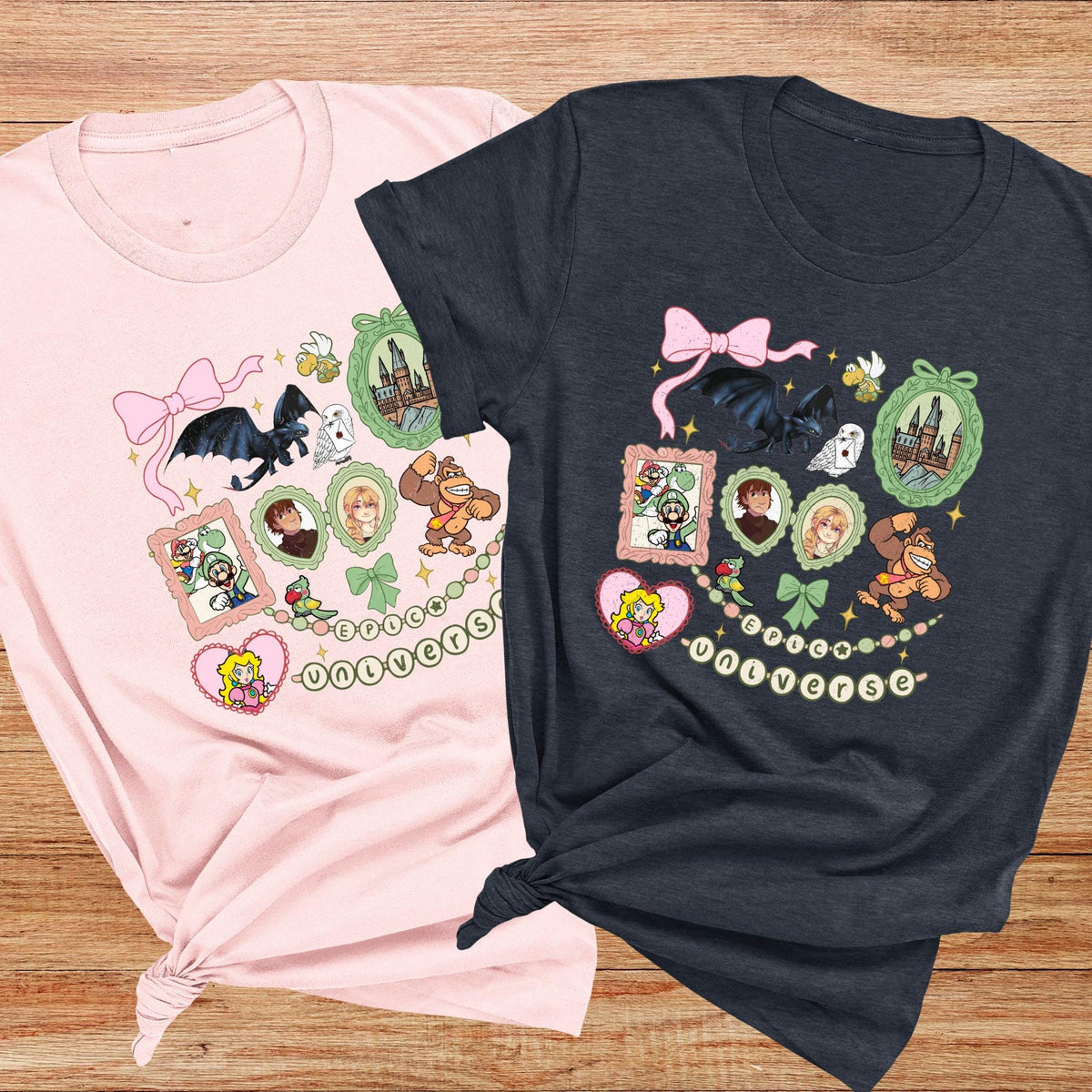 Personalized Epic Universe Family Shirt, Custom Vacation Tee, Universal Orlando Mommy Daddy Sis Bro Tshirt, Family Trip