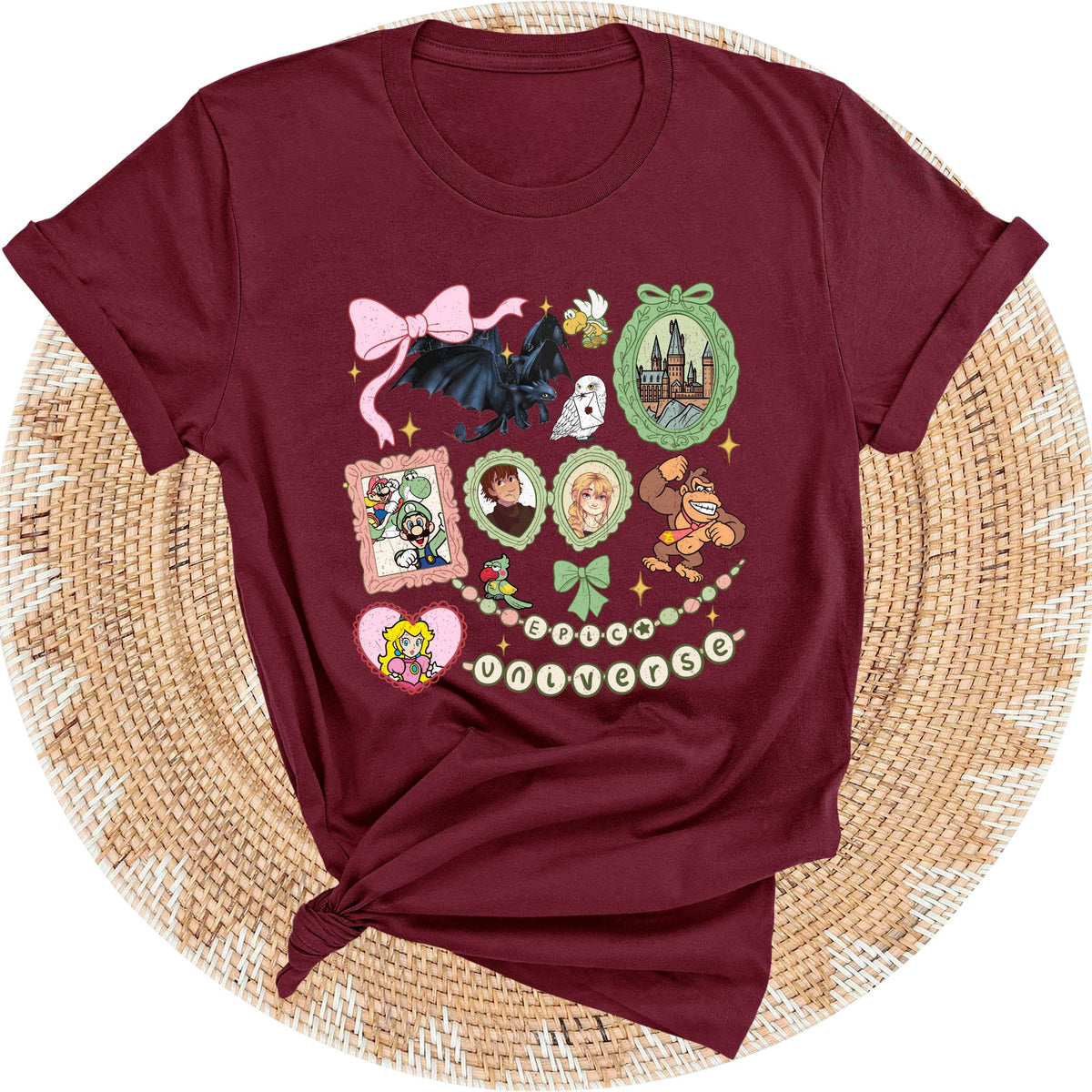 Personalized Epic Universe Family Shirt, Custom Vacation Tee, Universal Orlando Mommy Daddy Sis Bro Tshirt, Family Trip