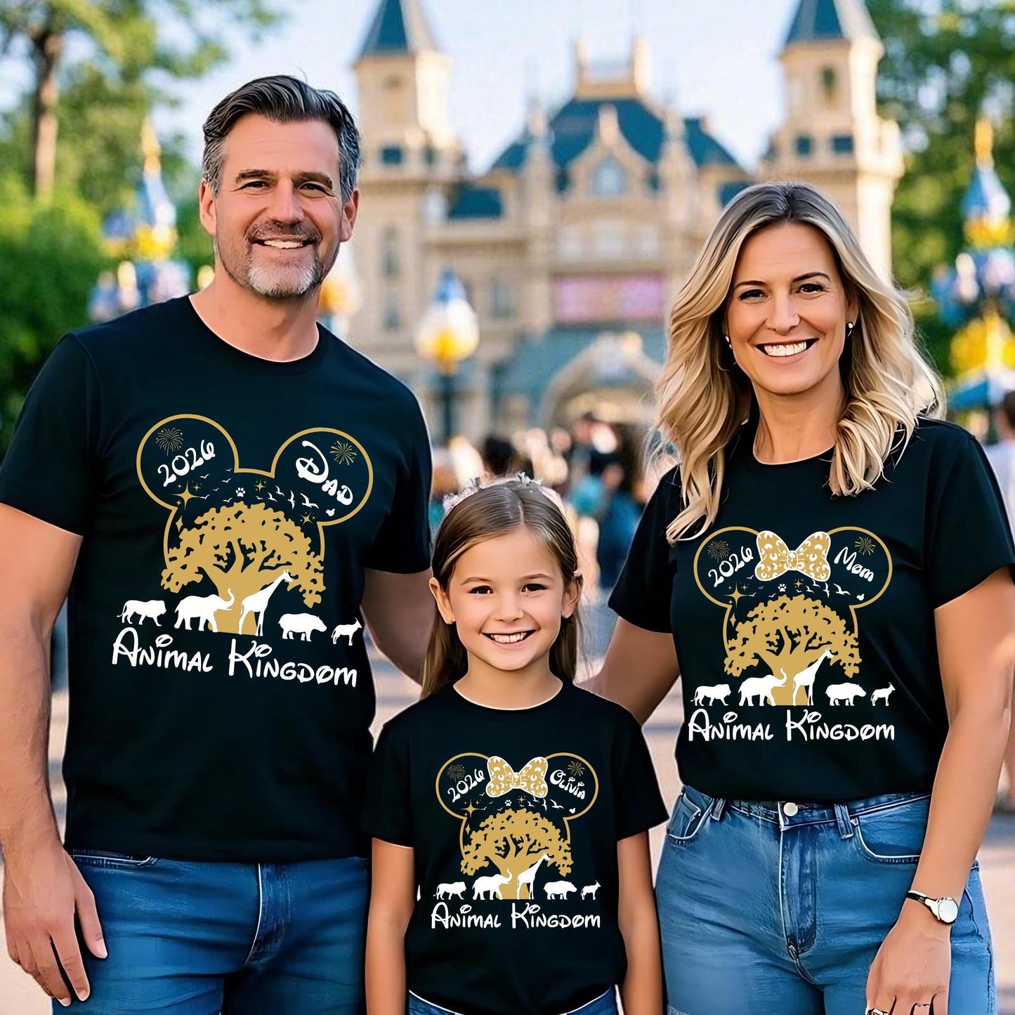 Custom Disney Animal Kingdom Shirt, Disney Trip Family Tee Gigi, Disneyworld Safari Family Matching Shirts