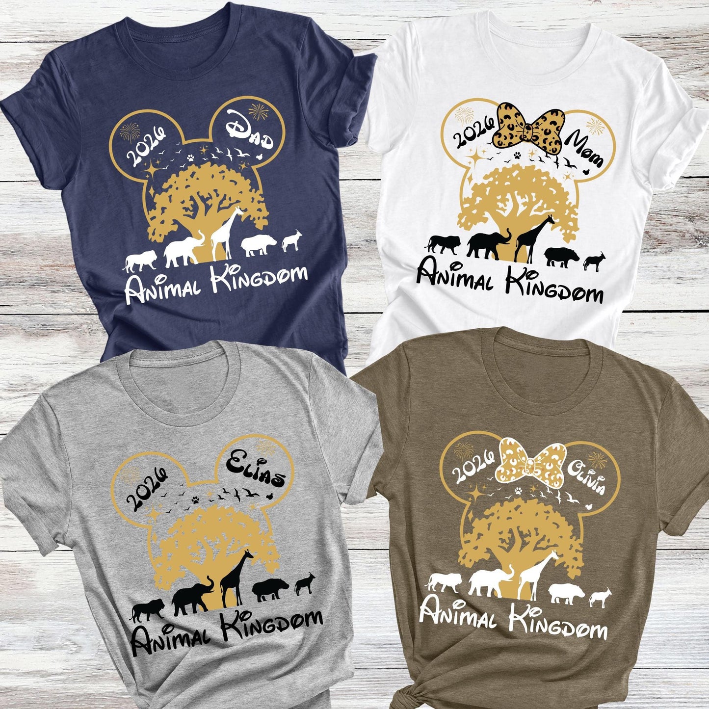 Custom Disney Animal Kingdom Shirt, Disney Trip Family Tee Gigi, Disneyworld Safari Family Matching Shirts