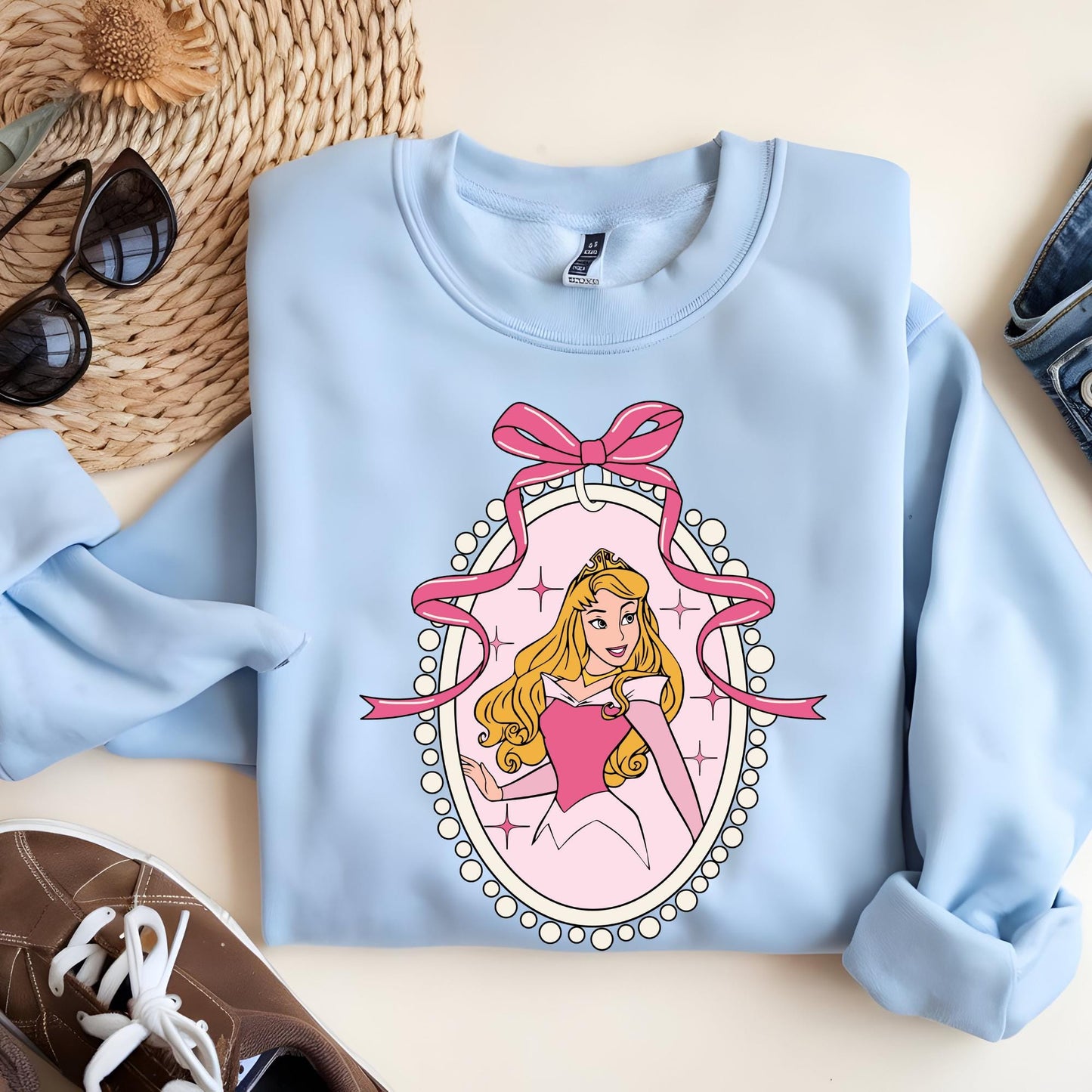 Disney Princess Shirt Coquette Disney Princess Sweatshirt Matching Disney Girls Trip Shirt Disney Group Trip Sweat Girls Retro Disney Hoodie