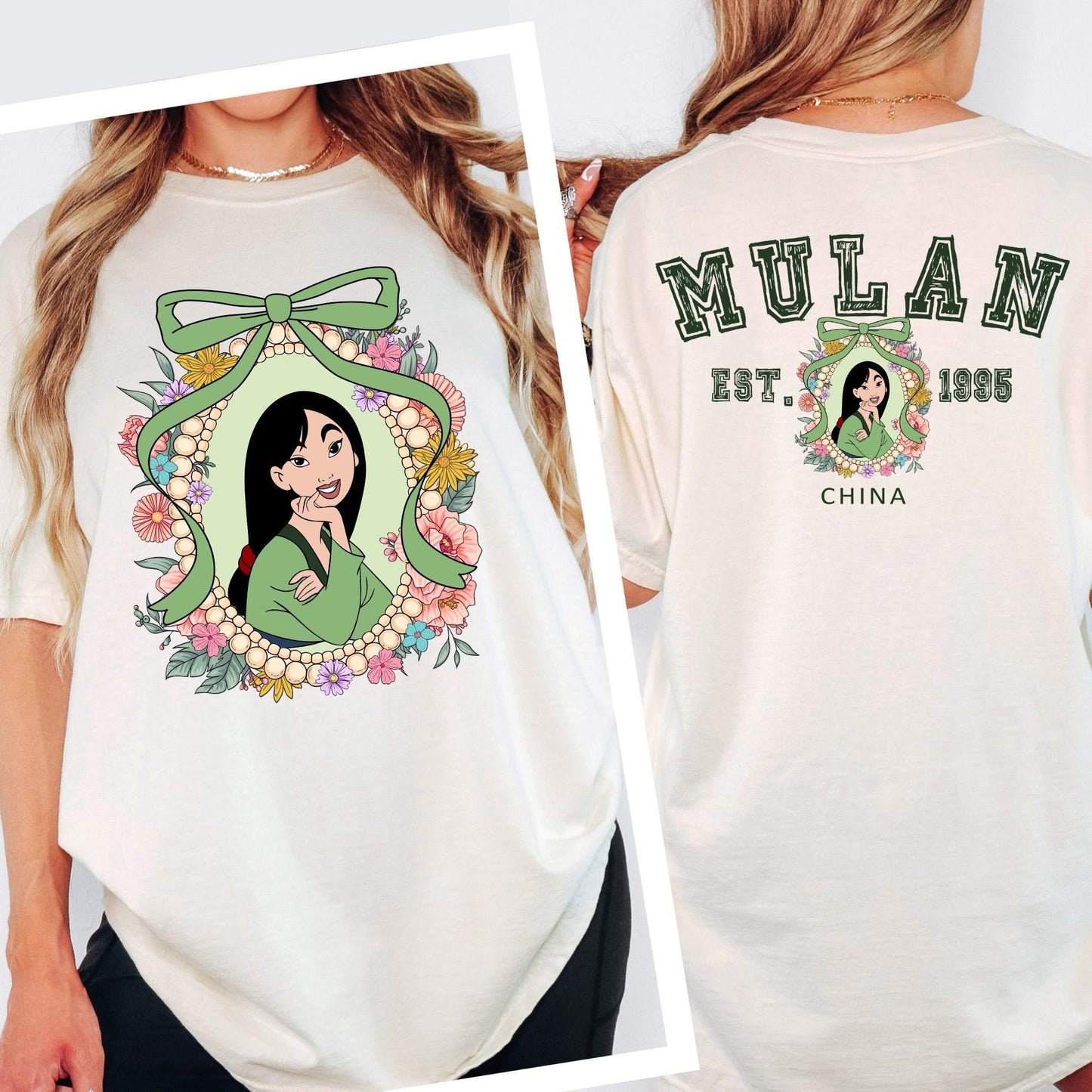 Comfort Colors® Disney Princess Shirts, Front Back Matching Group Disney Shirts, Aurora Shirt, Elsa Shirt, Ariel Shirt, Cinderella Shirt