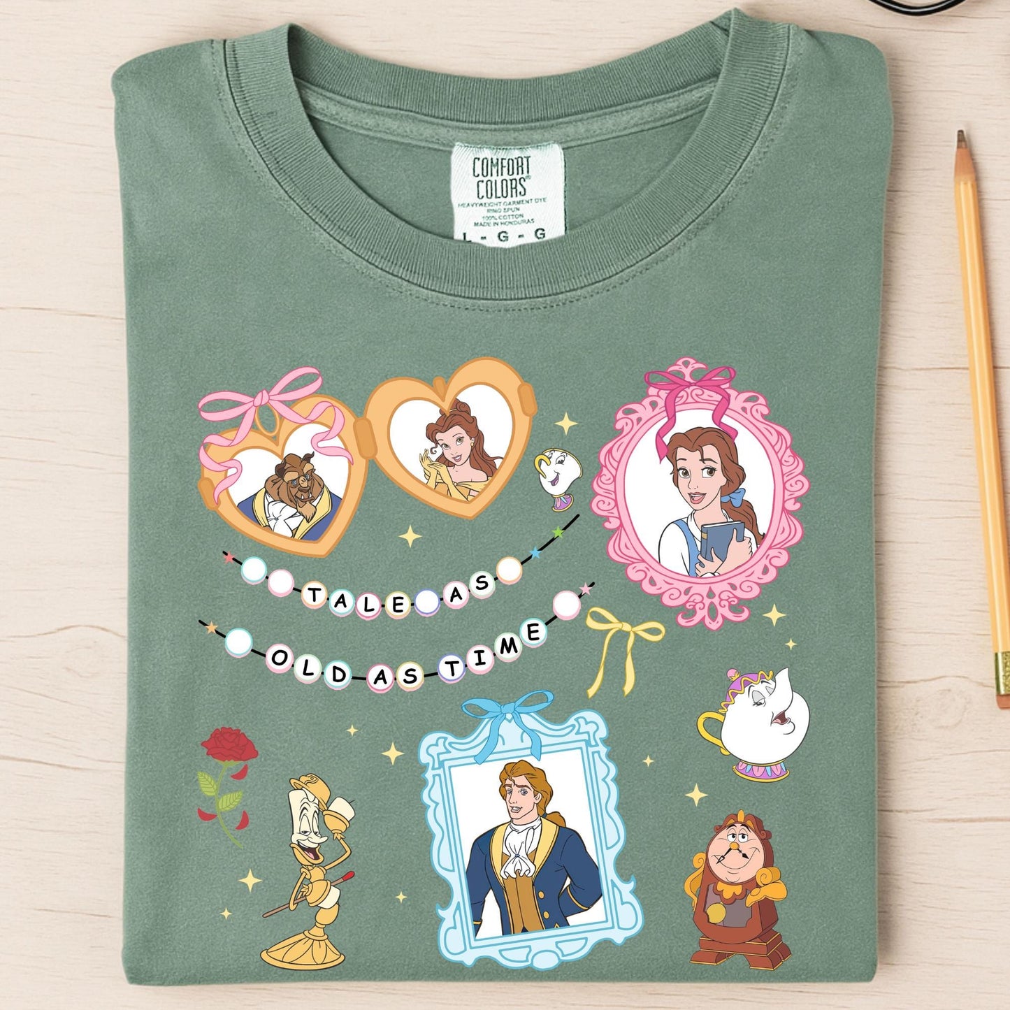 Coquette Bows Disney Princess Shirt, Disney Princess Belle Shirt,Comfort Colors Shirt,Princess Character Shirt,Princess Tee,Disneyland Shirt