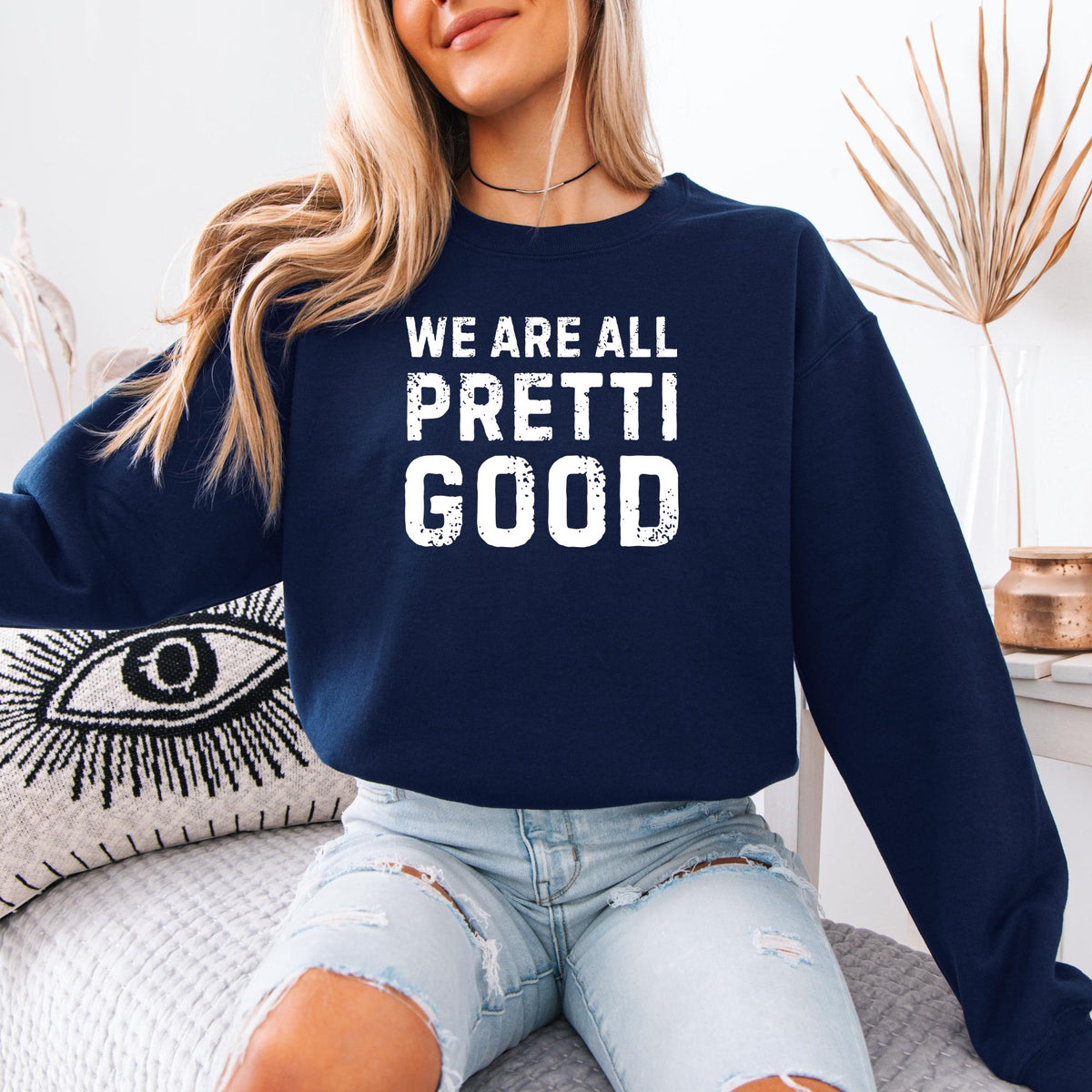 We Are All Pretti Good Unisex Sweatshirt, Justice Protest Anti ICE Hoodie, Human Rights Activism Apparel