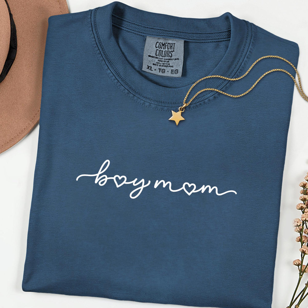 Comfort Colors® Mama of Boys Shirt, Raising Sons Graphic Tee, Trendy Motherhood Top, Birthday or Mother’s Day Gift for Mom