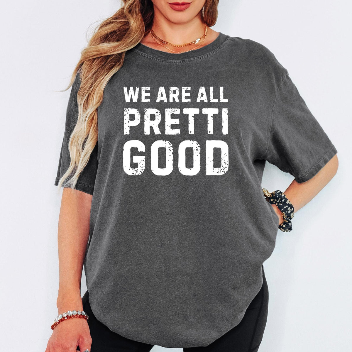 Comfort Colors® We Are All Pretti Good Unisex Shirt, Long Sleeve, Justice for Alex Pretty Tee, Human Rights Solidarity Shirt, Activism Tee