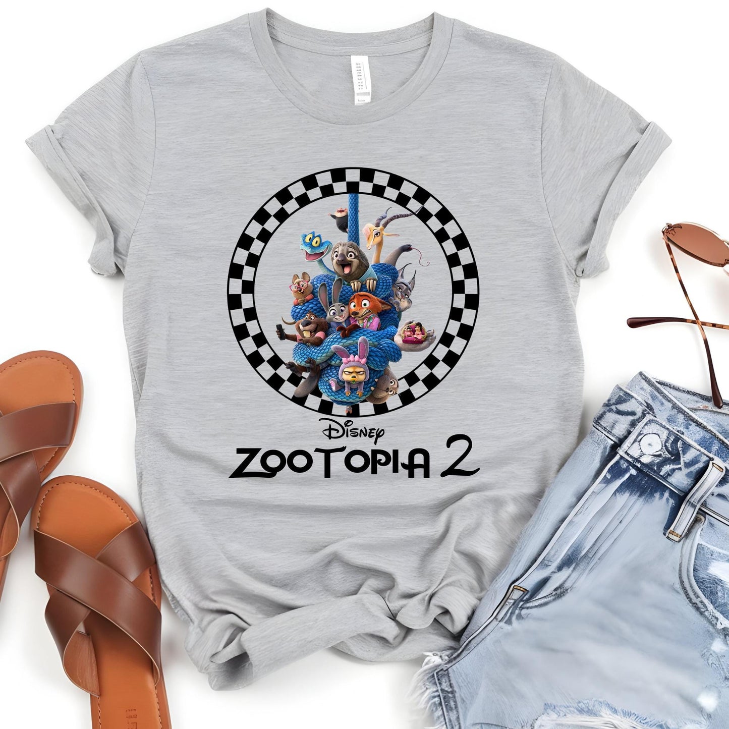 Disney Zootopia 2 Family Trip Shirts, Disneyworld Movie Shirt, Retro Disneyland Vacation Tees