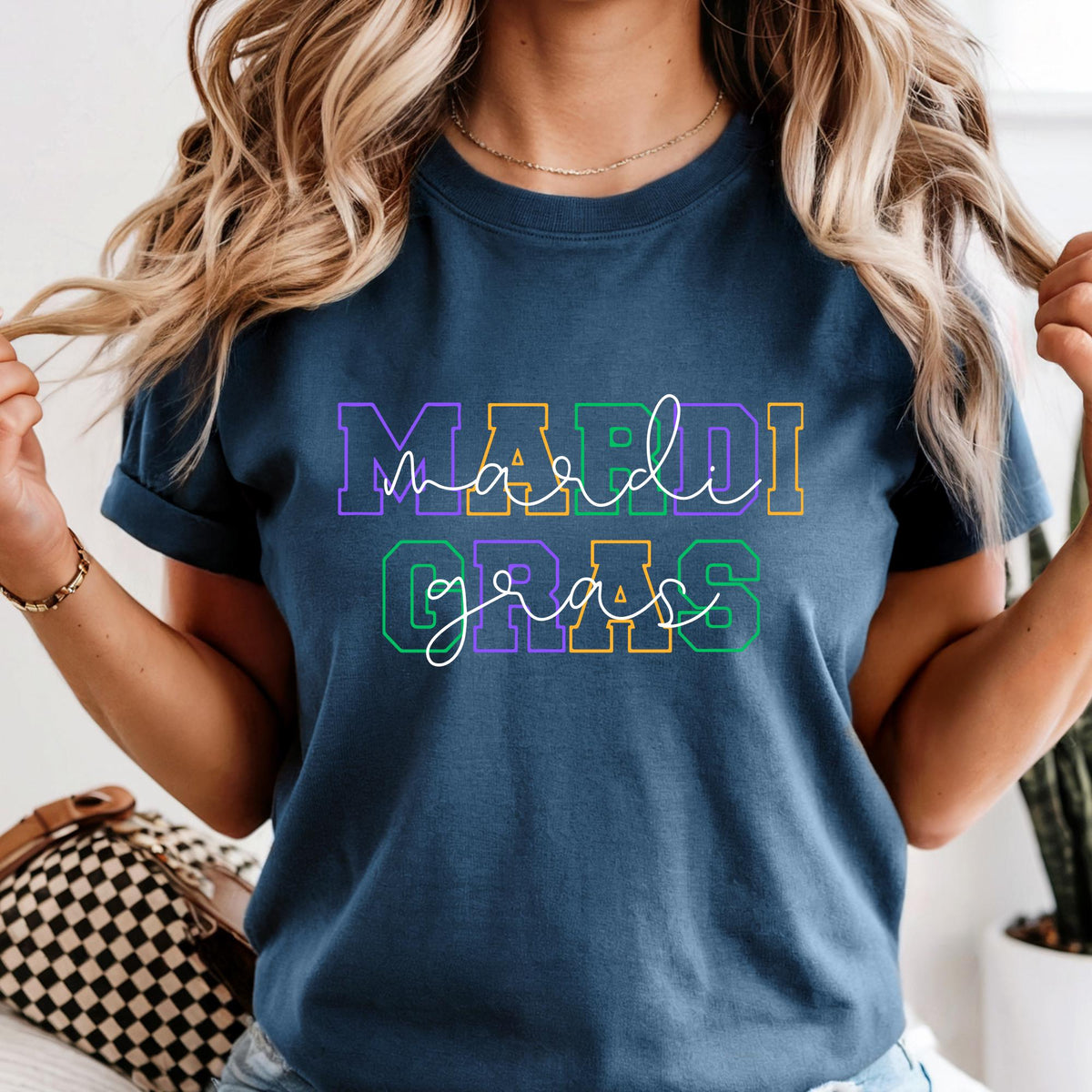 Mardi Gras Fat Tuesday Carnival Comfort Colors® T-Shirt