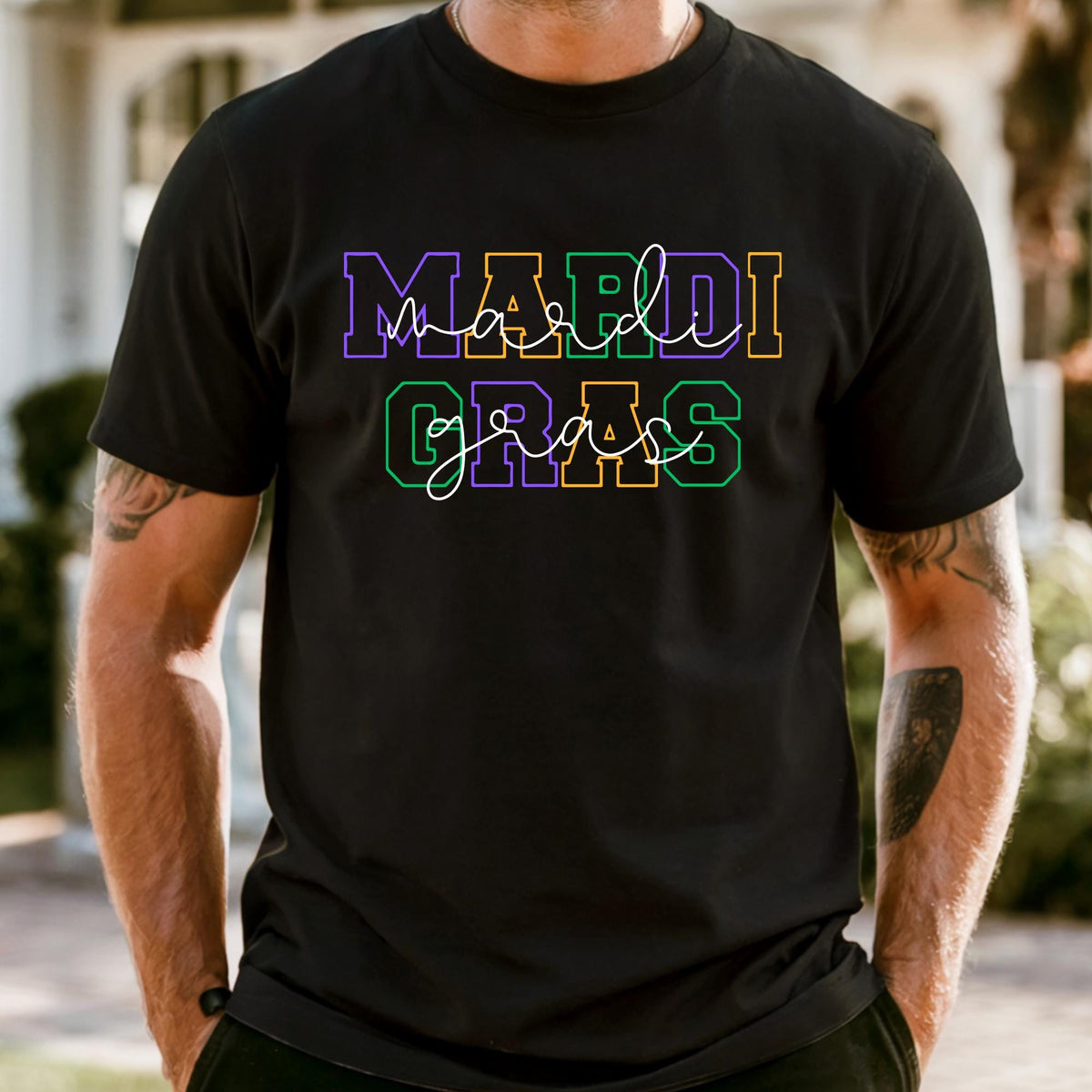 Mardi Gras Fat Tuesday Carnival Comfort Colors® T-Shirt