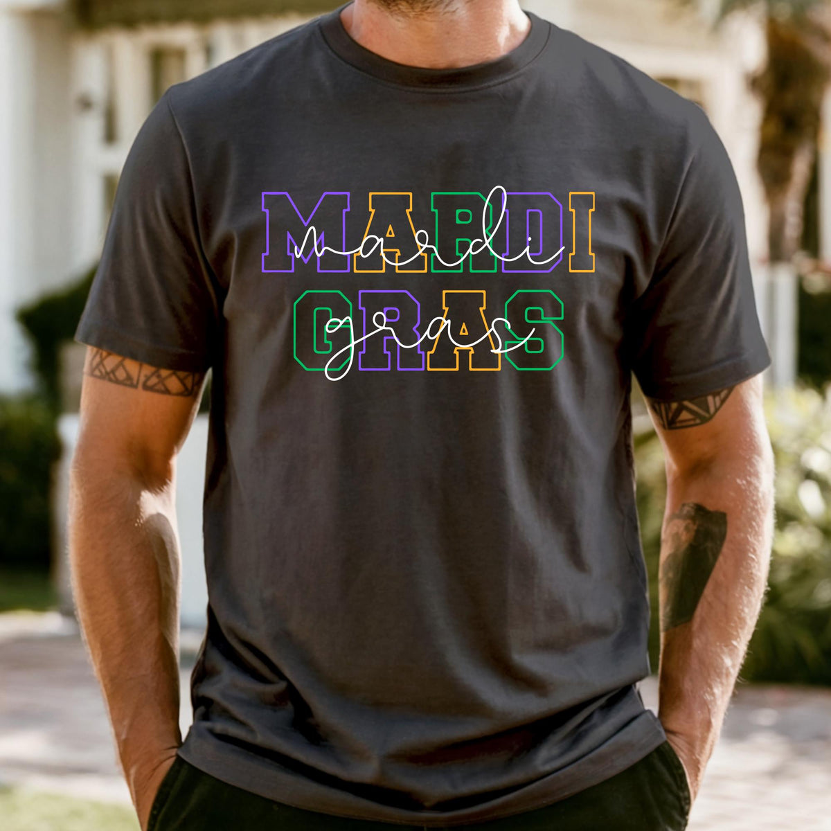 Mardi Gras Fat Tuesday Carnival Comfort Colors® T-Shirt