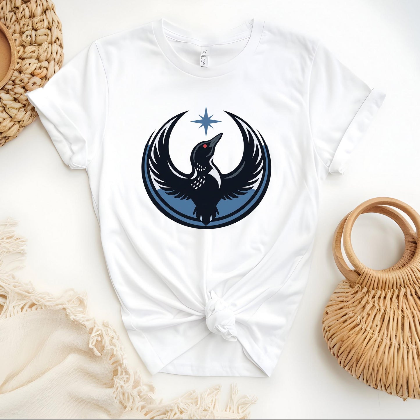 Minnesota Rebel Alliance Shirt Activists and Voters Bold State Bird Loon Resistance Graphic Apparel Local Pride and Protest