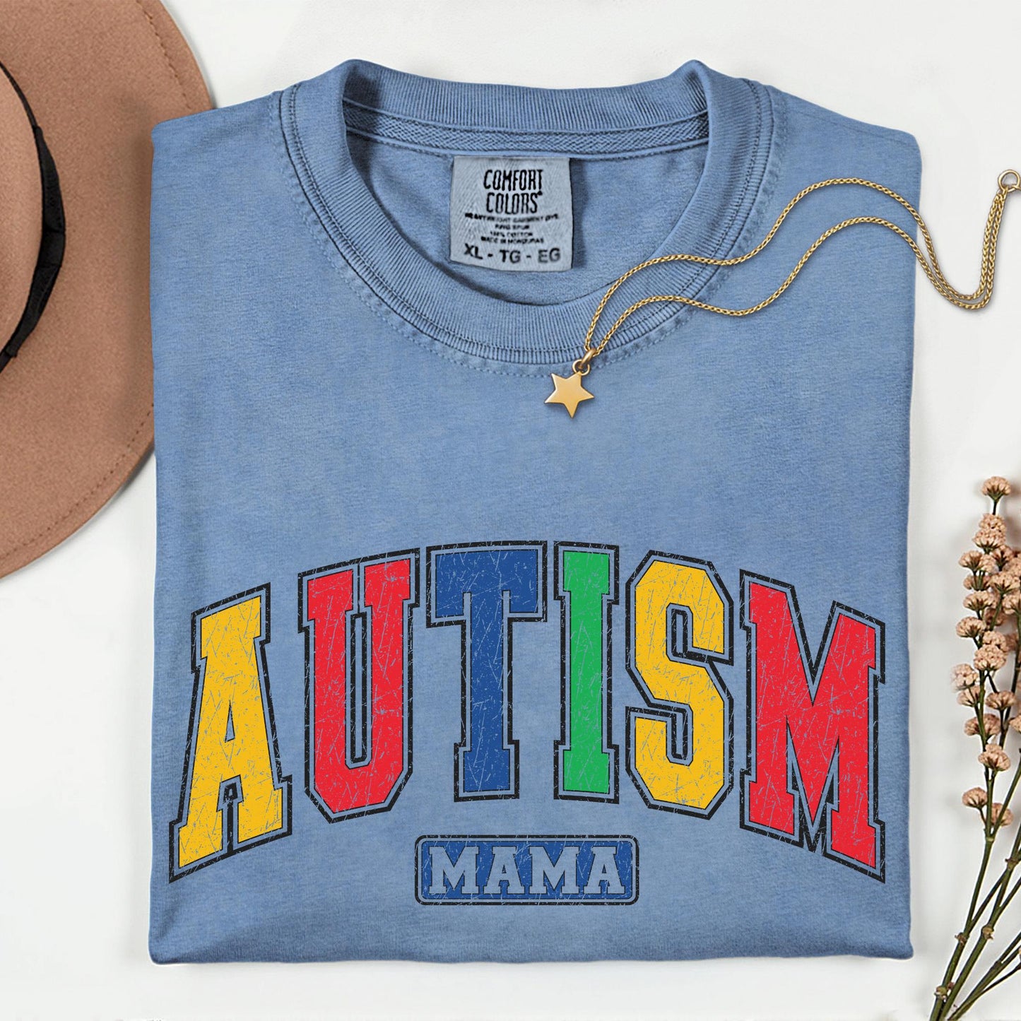 Comfort Colors® Autism Mama Shirt, Autism Shirt, Mothers Day Gift, Autism Awareness Shirt, Neurodiversity Shirt, Mama Shirt
