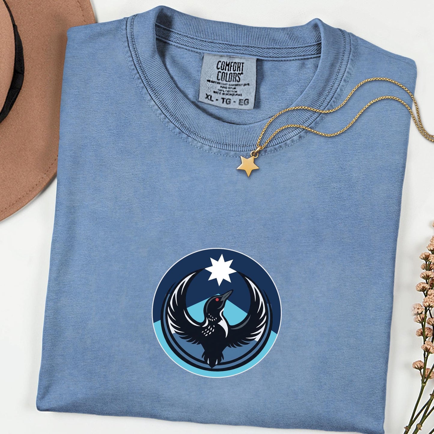 Comfort Colors® Minnesota Resistance Shirt, MN State Bird Loon Star Tee, Political Protest T-Shirt, Social Justice Activism Apparel