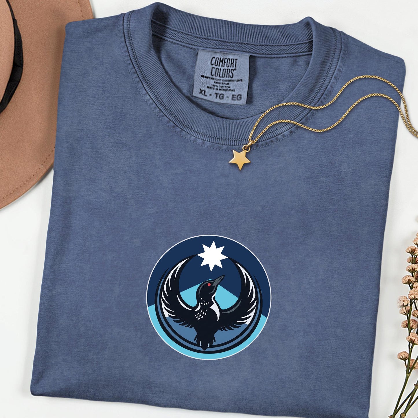 Comfort Colors® Minnesota Resistance Shirt, MN State Bird Loon Star Tee, Political Protest T-Shirt, Social Justice Activism Apparel