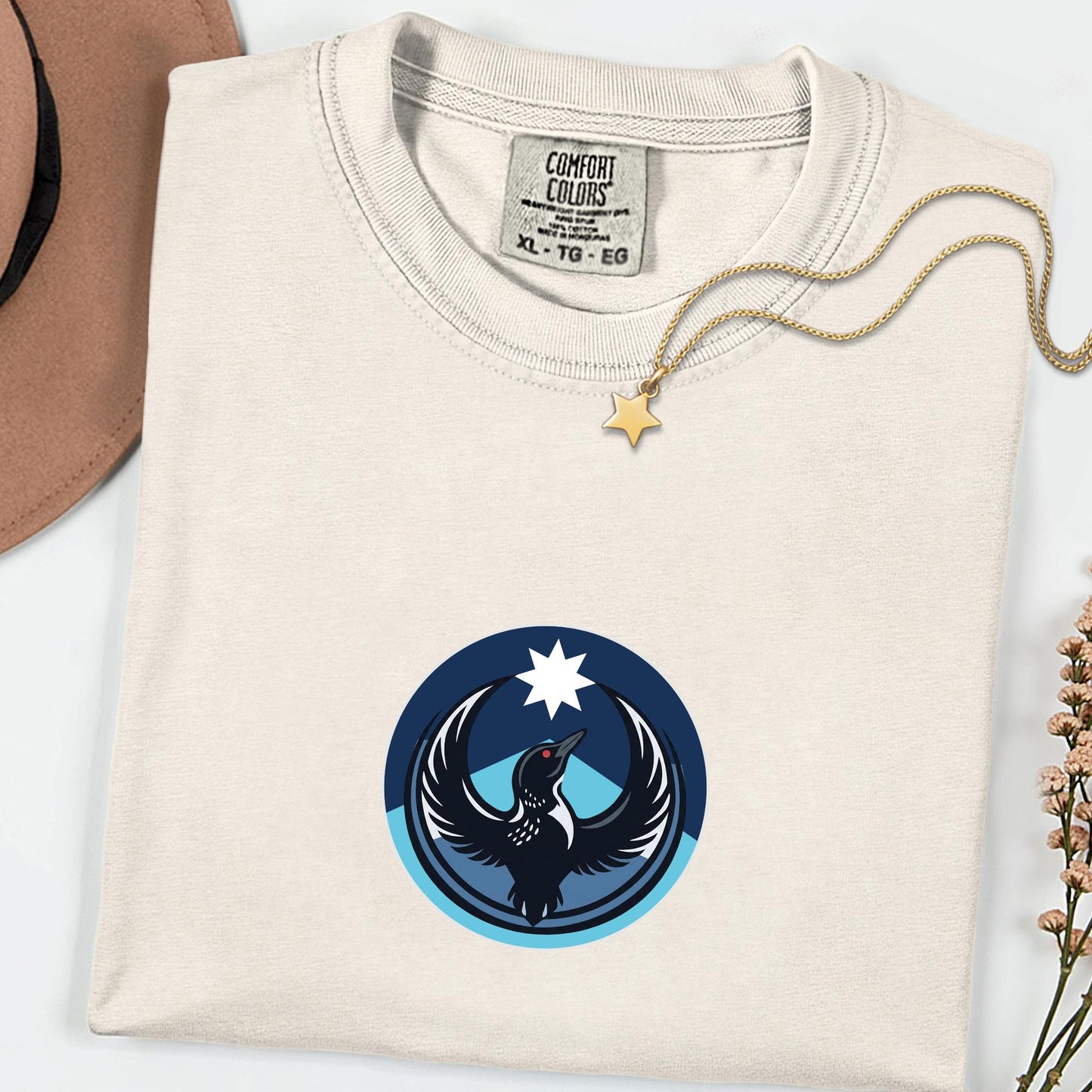 Comfort Colors® Minnesota Resistance Shirt, MN State Bird Loon Star Tee, Political Protest T-Shirt, Social Justice Activism Apparel
