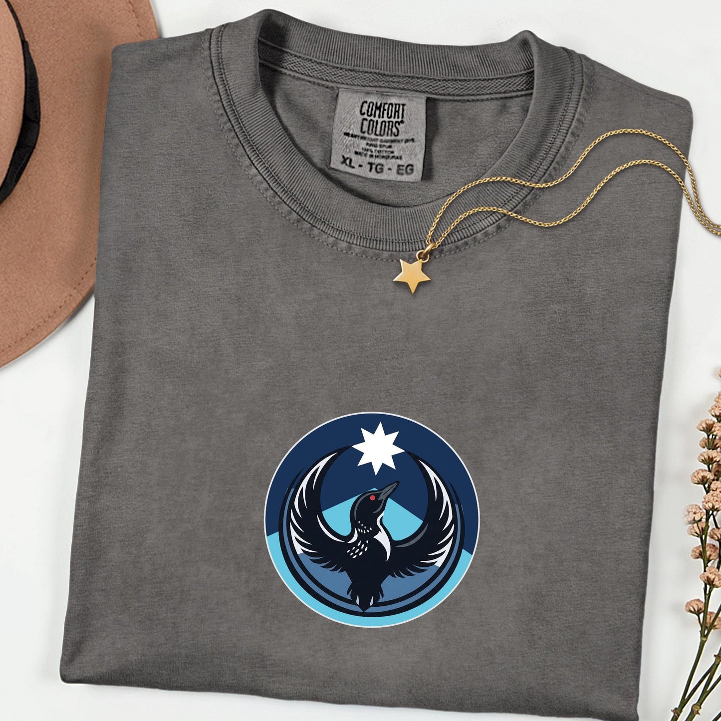 Comfort Colors® Minnesota Resistance Shirt, MN State Bird Loon Star Tee, Political Protest T-Shirt, Social Justice Activism Apparel