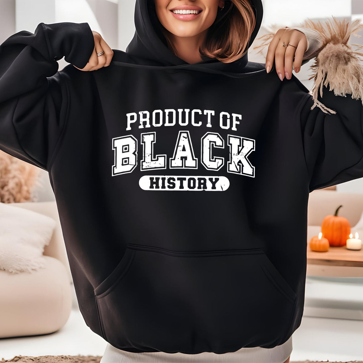 Product of Black History Sweatshirt, Black History Month Hoodie, Black Leaders MLK Inspired Pullover, Human Rights Empowerment Wear