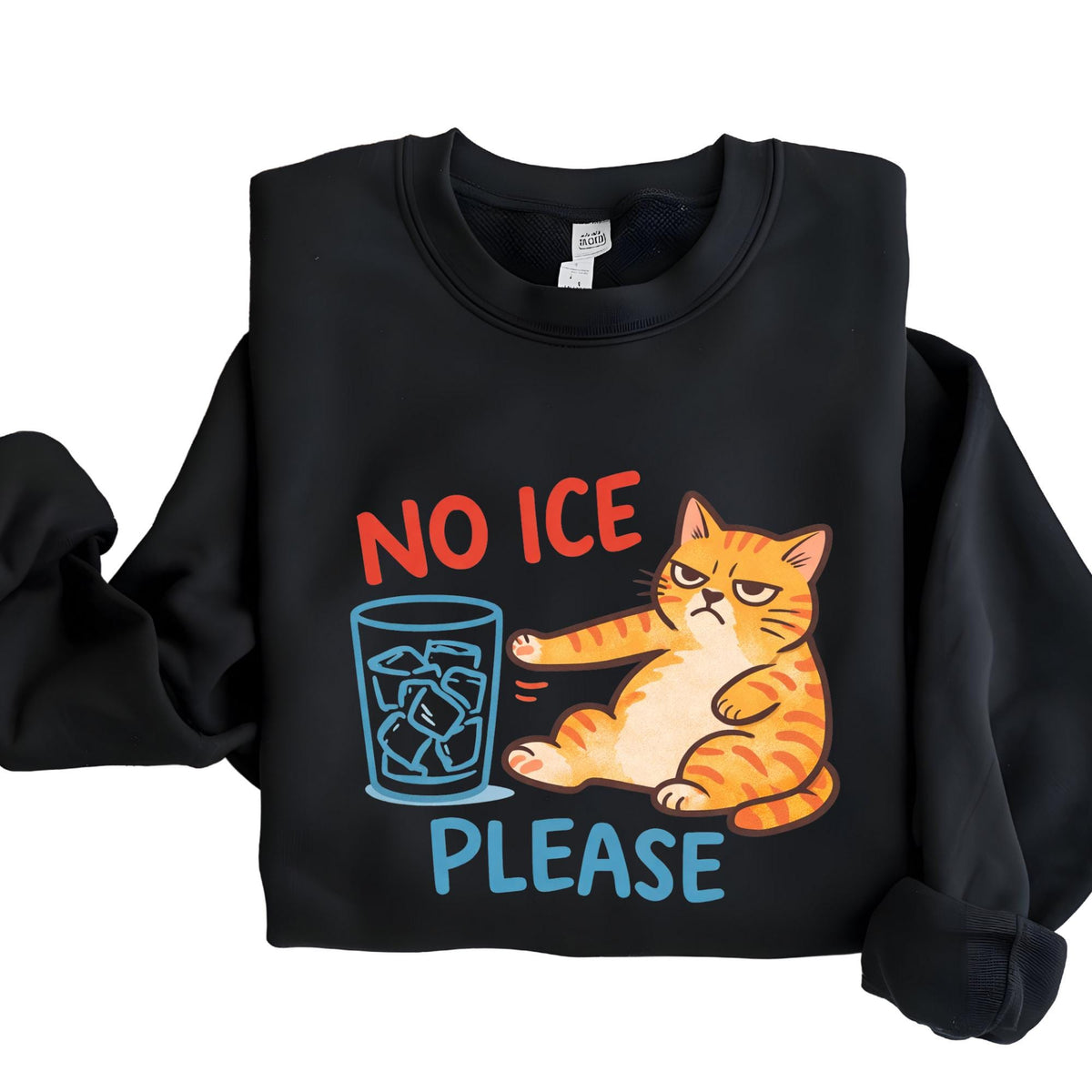 No ICE Please Cat Pro-Immigration Sweatshirt Hoodie