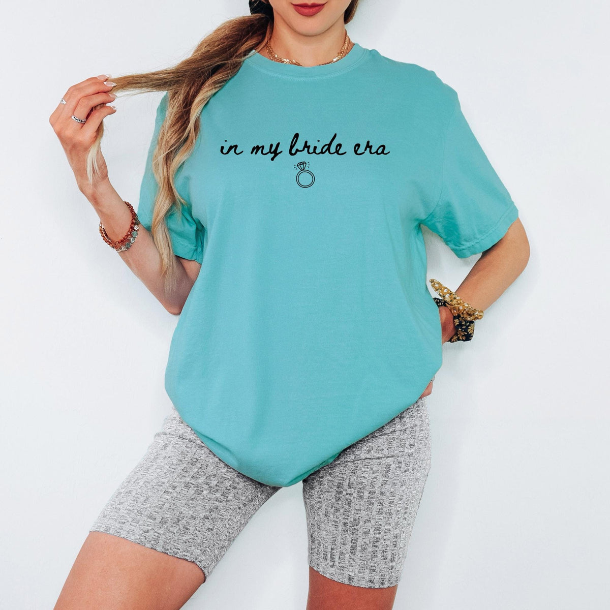 Comfort Colors® Bride Era Shirt, In My Bridal Era Tee, Bridesmaid Proposal Gift, Maid of Honor Shirt, Getting Ready Bridal Party Outfit